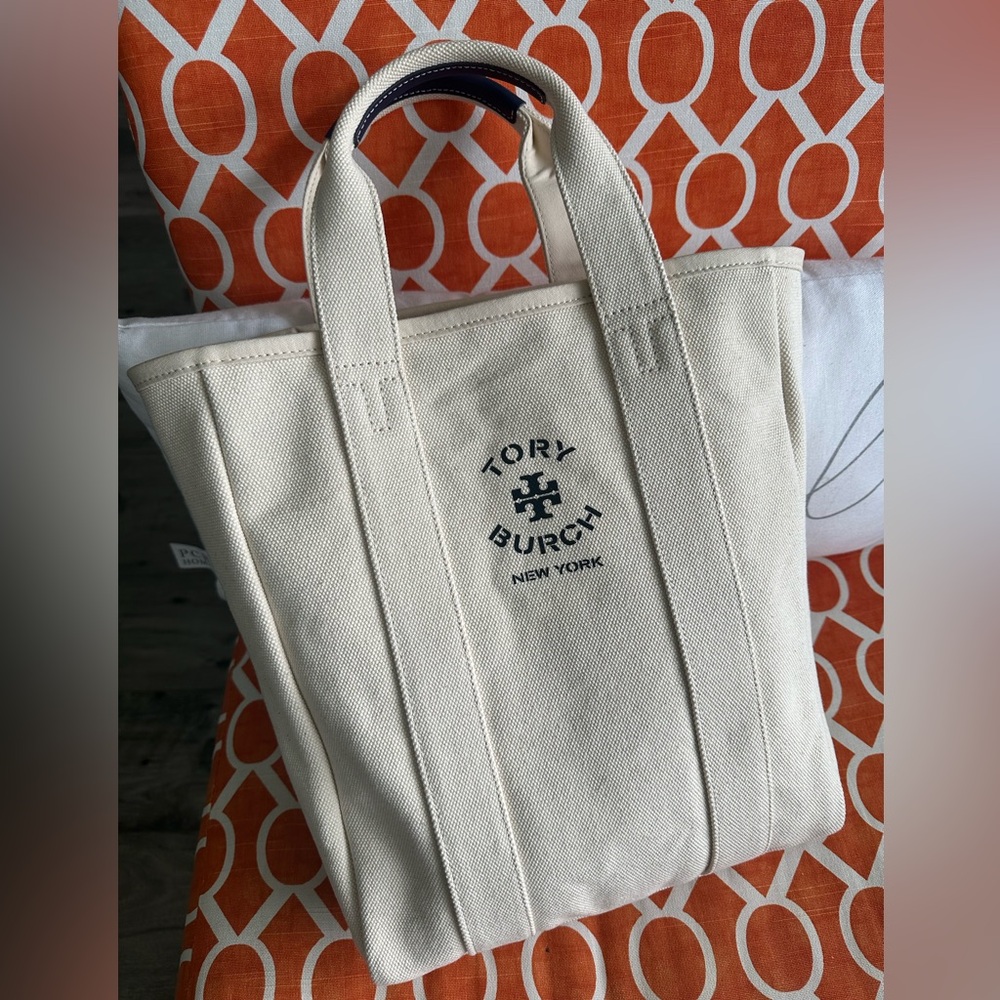 NWOT Tory Burch Canvas Tote Bag